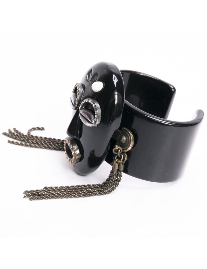 MISSONI cuff with African mask
