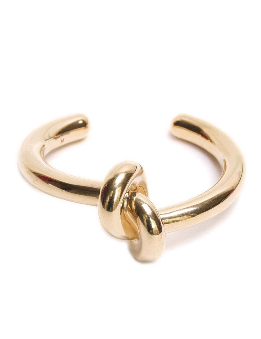 Bracelet noeud marin CELINE métal doré