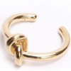 Bracelet noeud marin CELINE métal doré