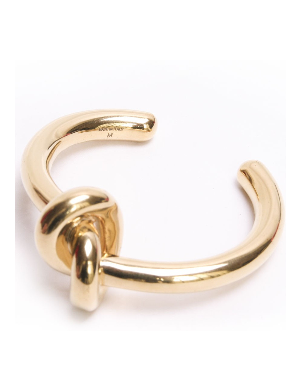 Bracelet noeud marin CELINE métal doré