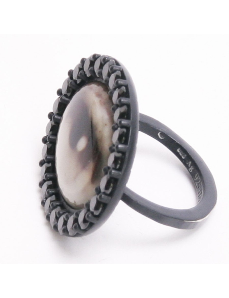 Bague BOTTEGA VENETA  œil de tigre