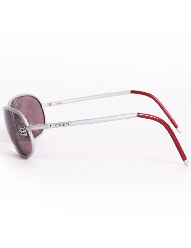 Sunglasses CHANEL gray steel