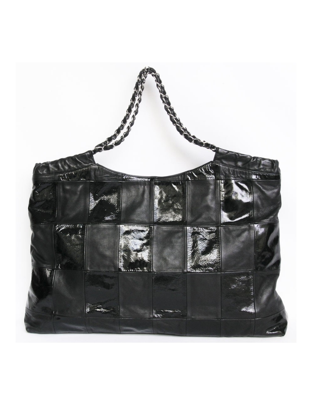 Big bag CHANEL Black patent leather