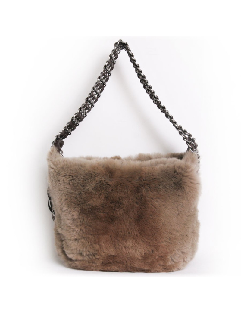 Sac CHANEL en fourrure