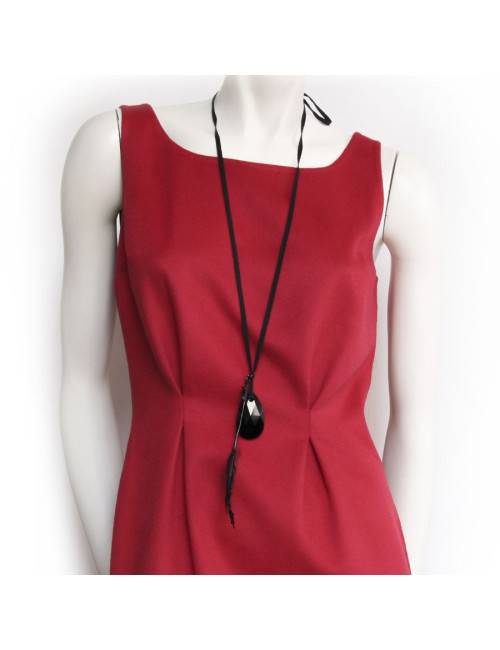 Collier  noir ANNE DEMEULEMEESTER