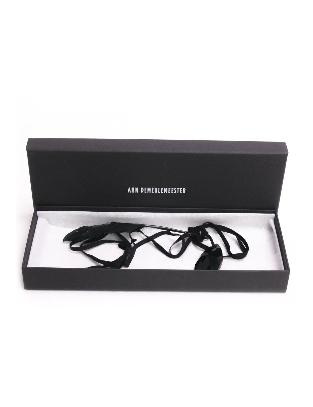 Collier  noir ANNE DEMEULEMEESTER