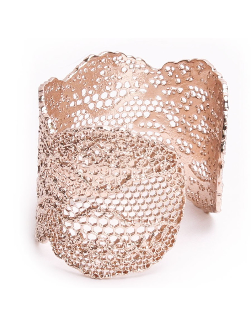 Manchette AURELIE BIDERMAN filigrane dorée