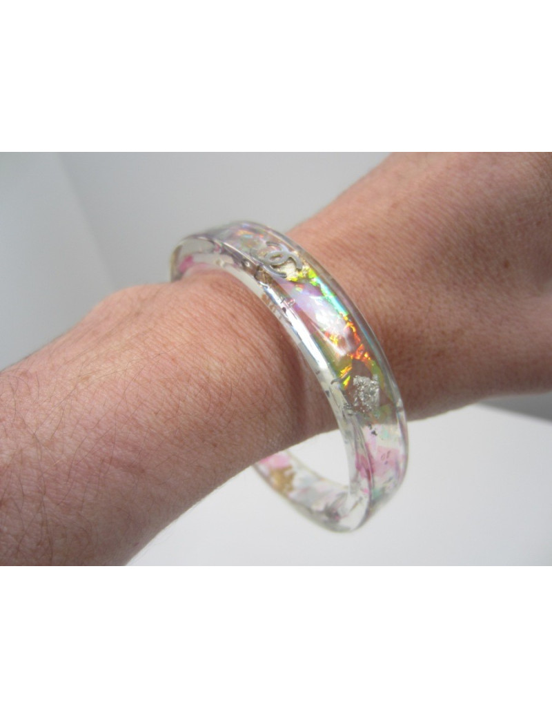 Bracelet transparent "Incrustations" CHANEL