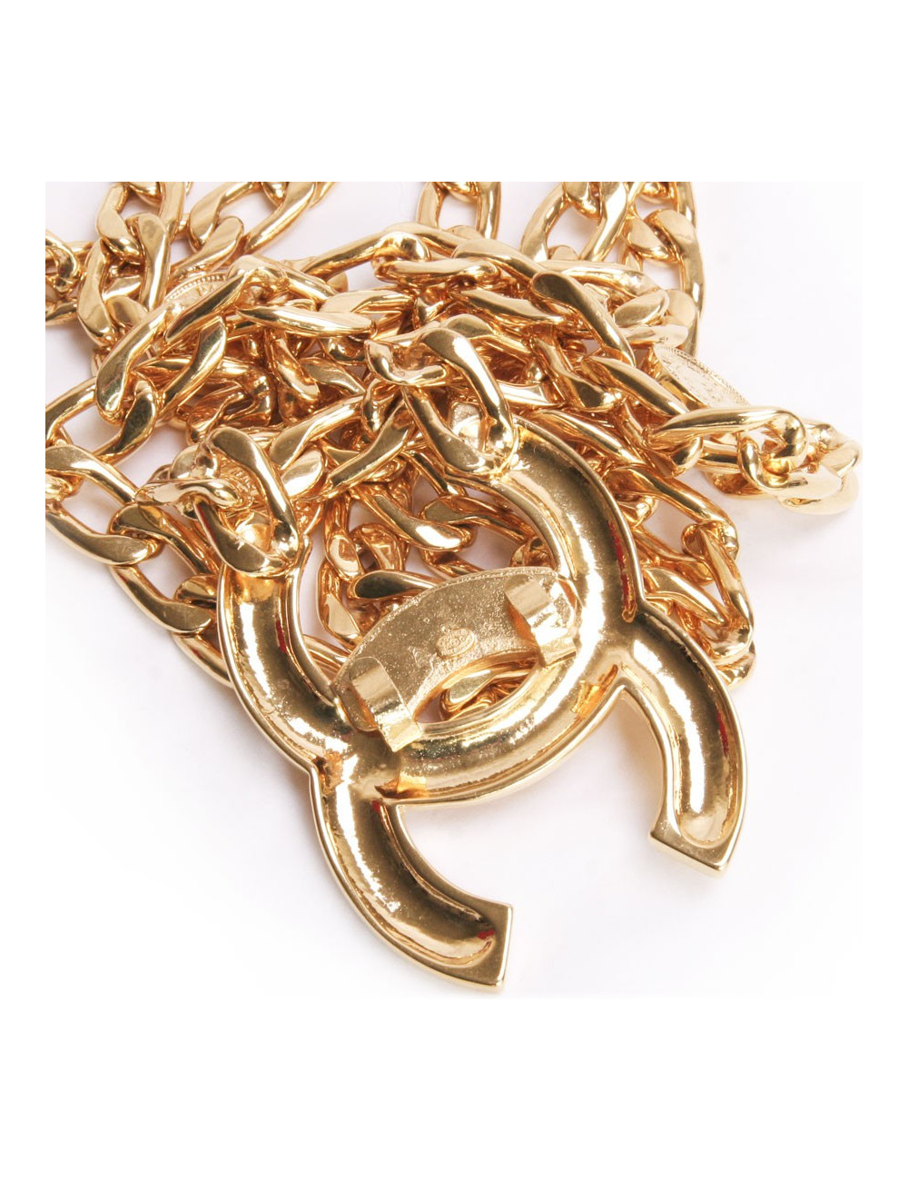 Belt CHANEL T 70 double rank with parts