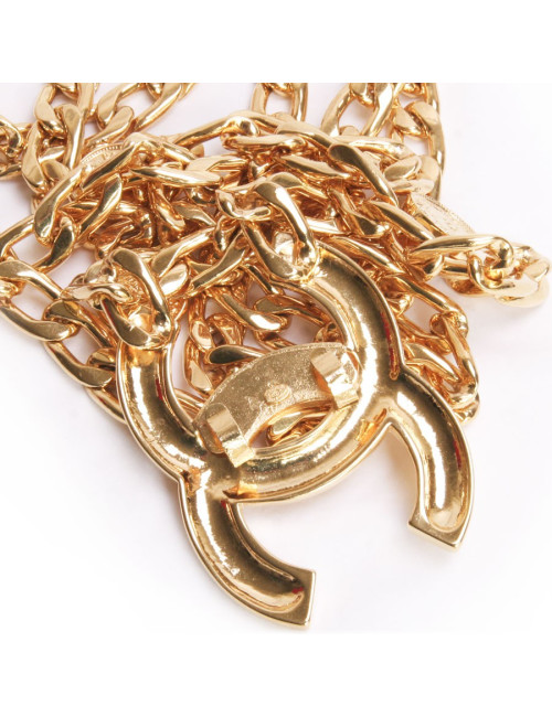 Belt CHANEL T 70 double rank with parts