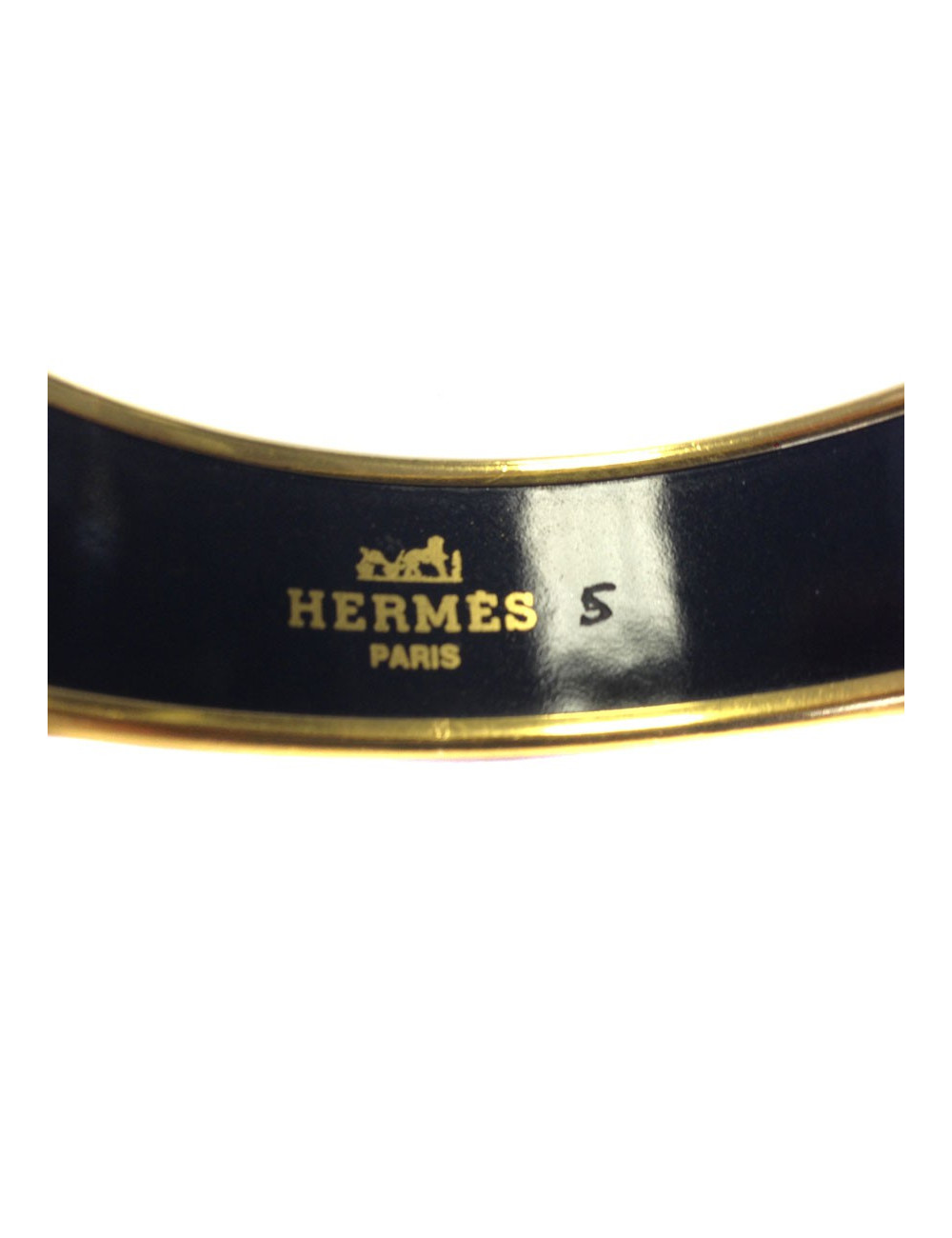 Bracelet HERME en émail