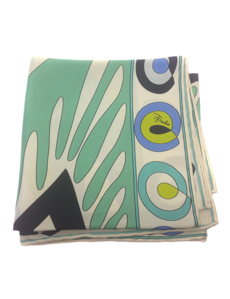Carré de soie Emilio PUCCI vintage