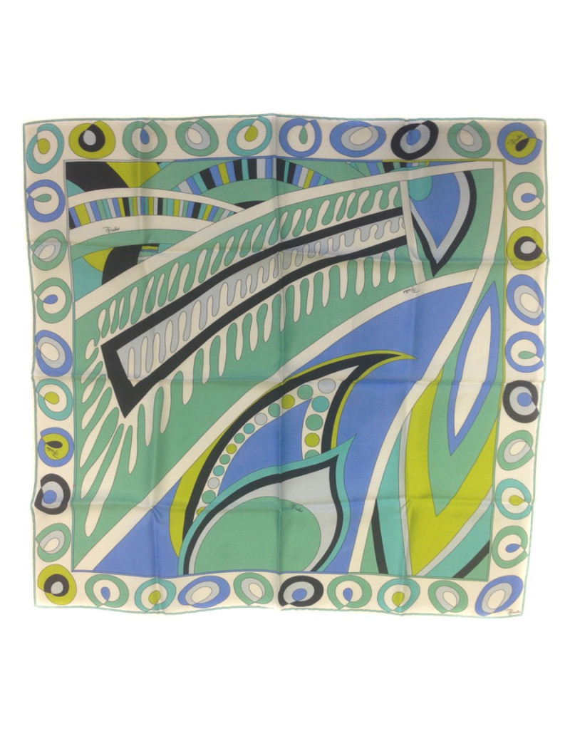 Carré de soie Emilio PUCCI vintage