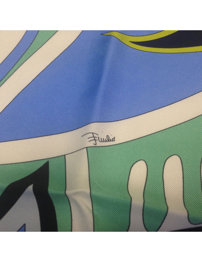 Carré de soie Emilio PUCCI vintage