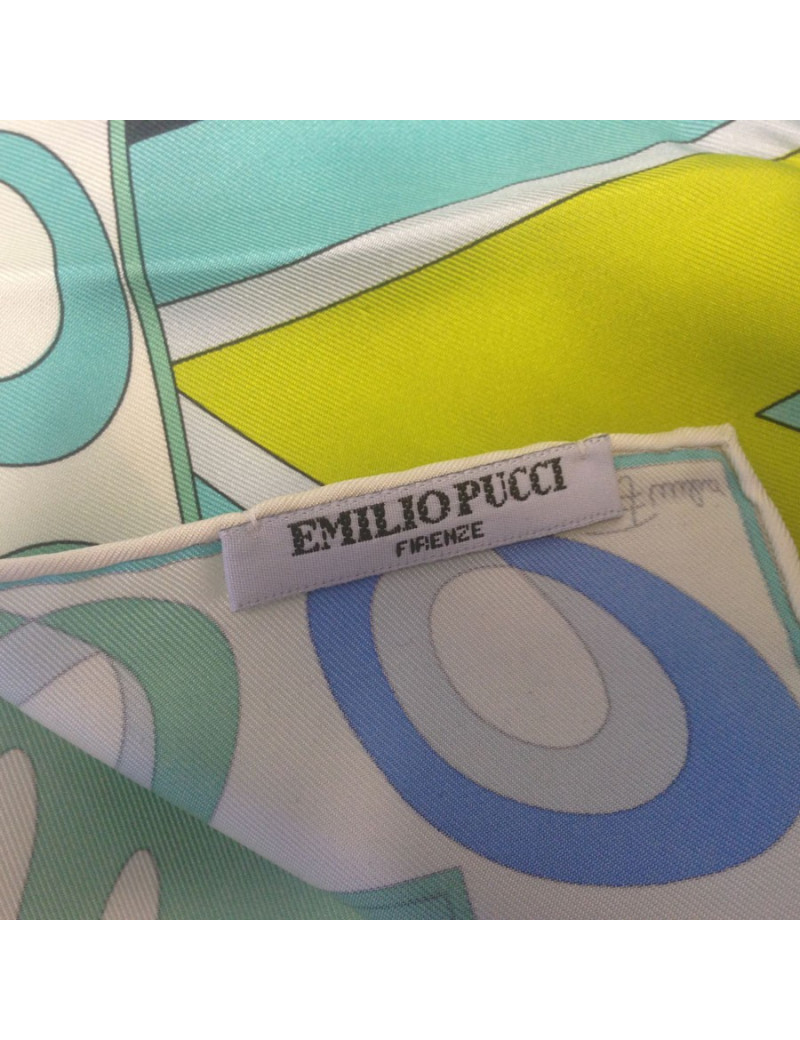 Carré de soie Emilio PUCCI vintage