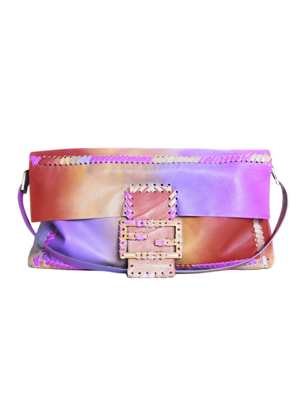 Grand sac FENDI  cuir multicolore 