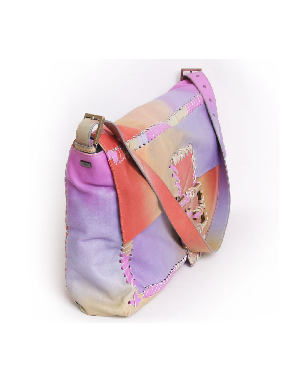 Grand sac FENDI  cuir multicolore 