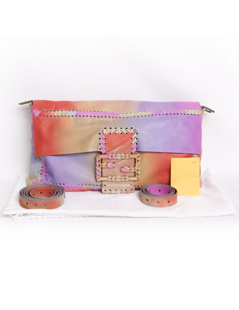 Grand sac FENDI  cuir multicolore 