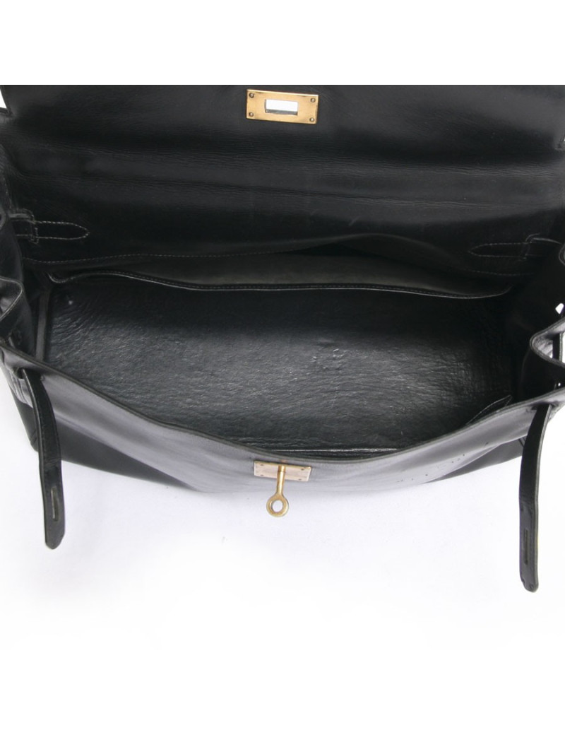 35 black box vintage HERMES Kelly bag