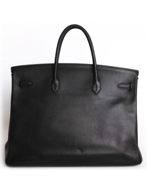 Birkin 40 HERMES cuir epsom noir