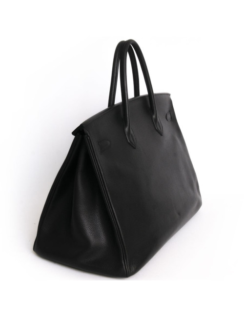 Birkin 40 HERMES cuir epsom noir