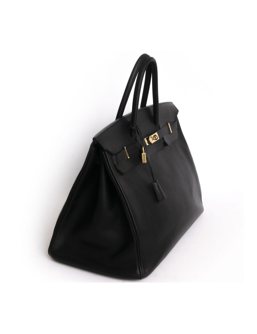 Birkin 40 HERMES cuir epsom noir