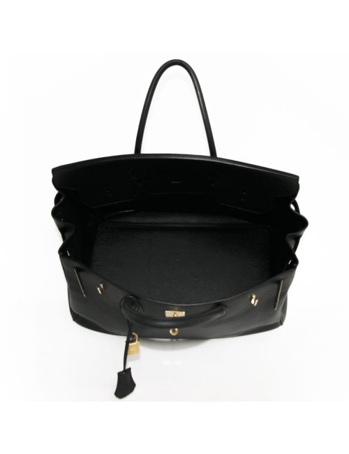 Birkin 40 HERMES cuir epsom noir