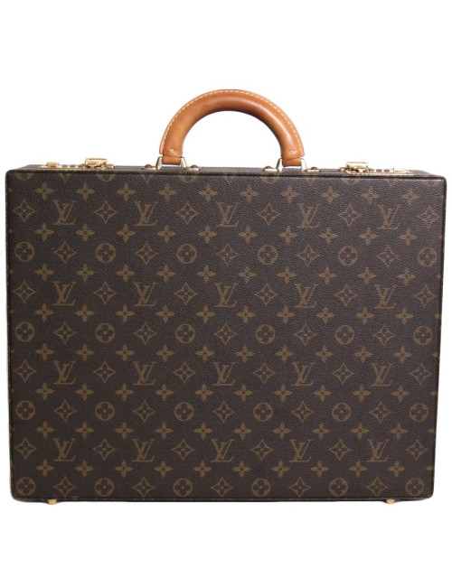 Attaché case LOUIS VUITTON toile monogram vintage