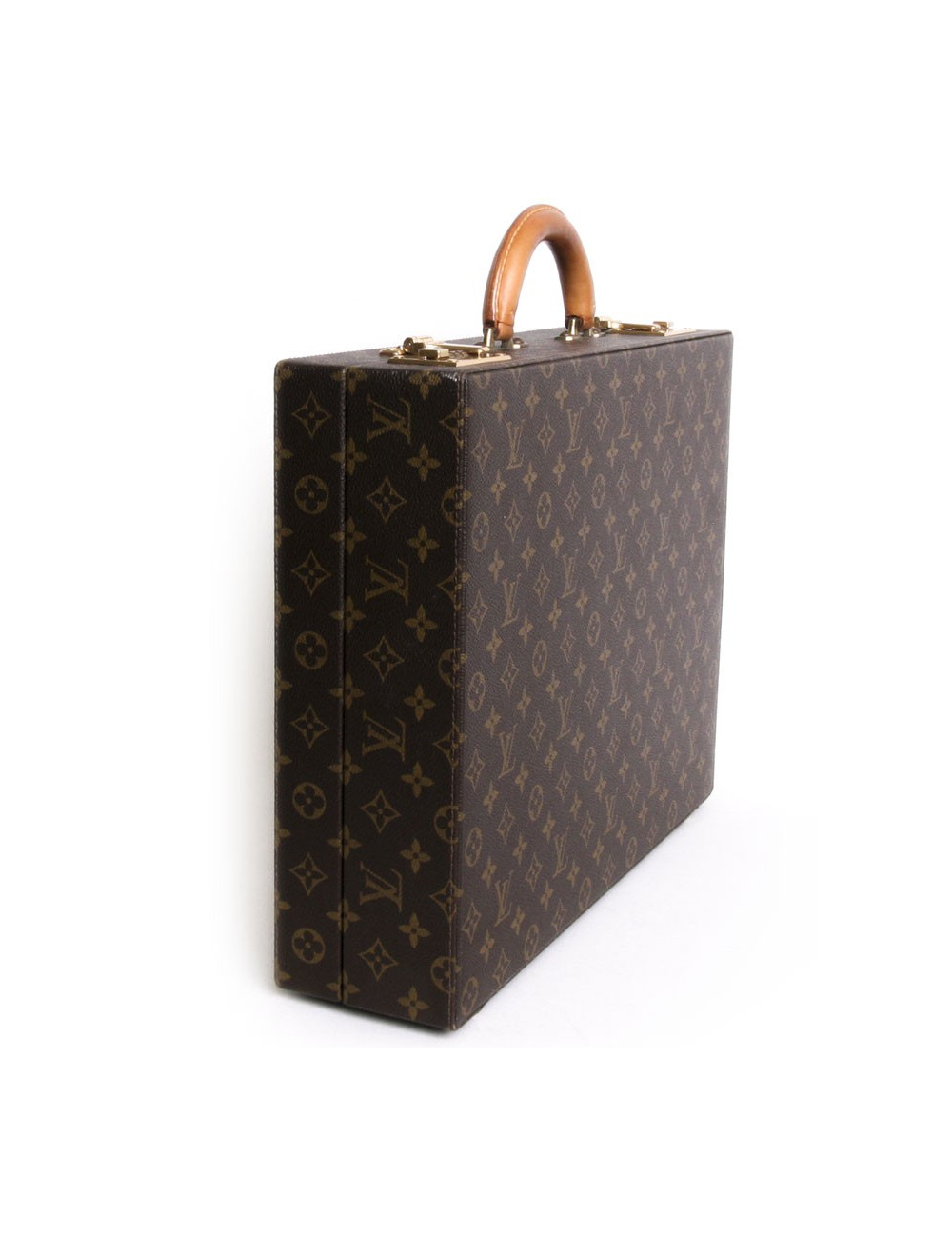 Attaché case LOUIS VUITTON toile monogram vintage