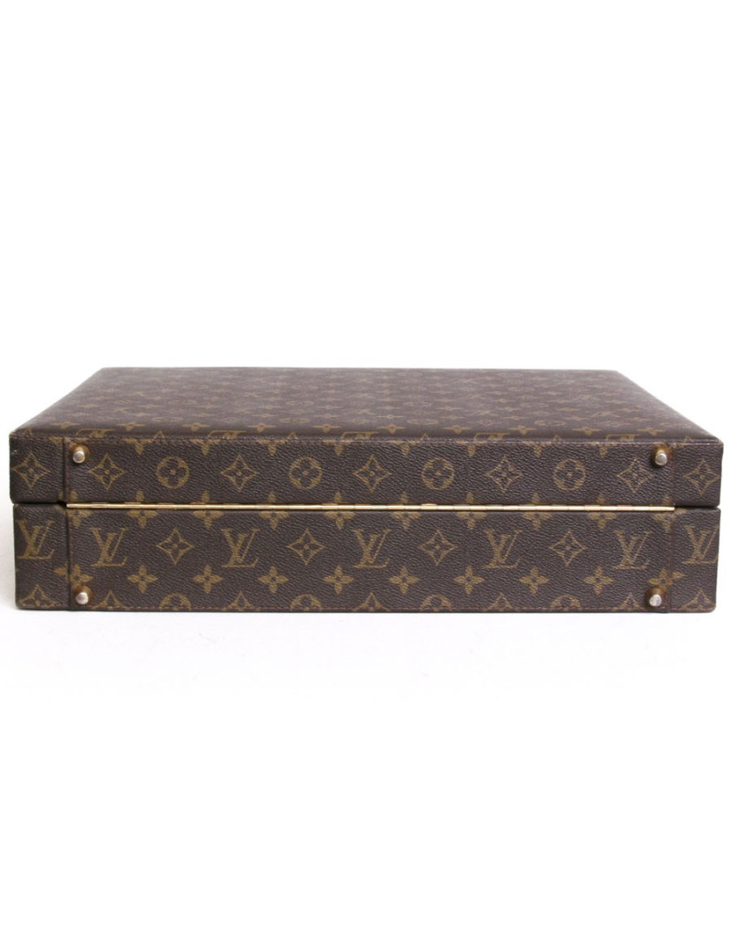 Attaché case LOUIS VUITTON toile monogram vintage