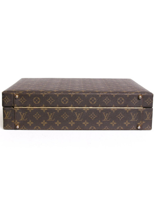 Attaché case LOUIS VUITTON toile monogram vintage