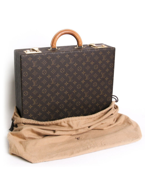 Attaché case LOUIS VUITTON toile monogram vintage