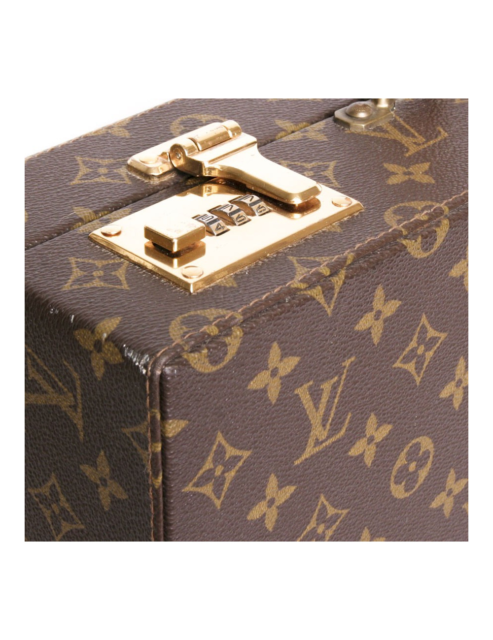 Attaché case LOUIS VUITTON toile monogram vintage