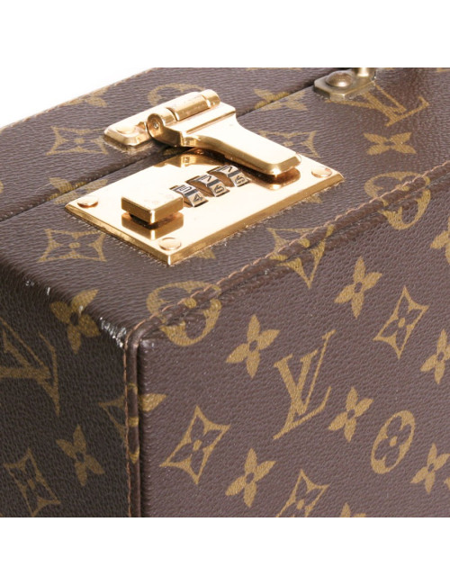 Attaché case LOUIS VUITTON toile monogram vintage