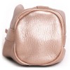 Mini leather lame pinkish unbranded bag
