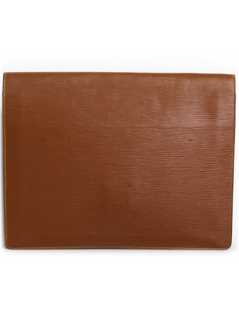 Carries documents bites SADDLER LOUIS VUITTON epi leather