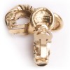 Ear clips ROCHAS vintage Golden bright