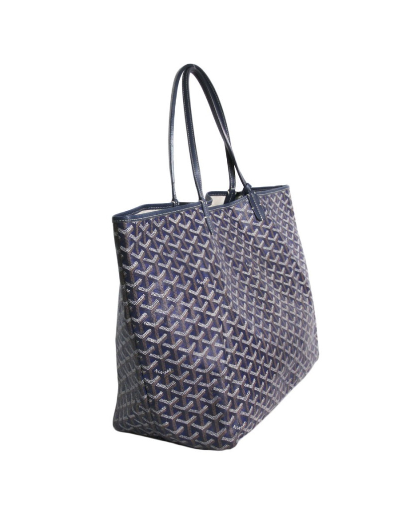 Sac "Saint Louis" GOYARD en toile enduite monogram violet 