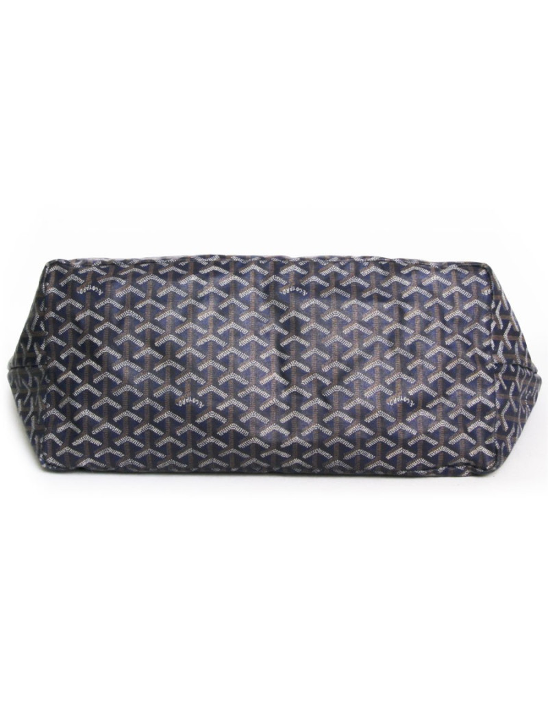 Sac "Saint Louis" GOYARD en toile enduite monogram violet 
