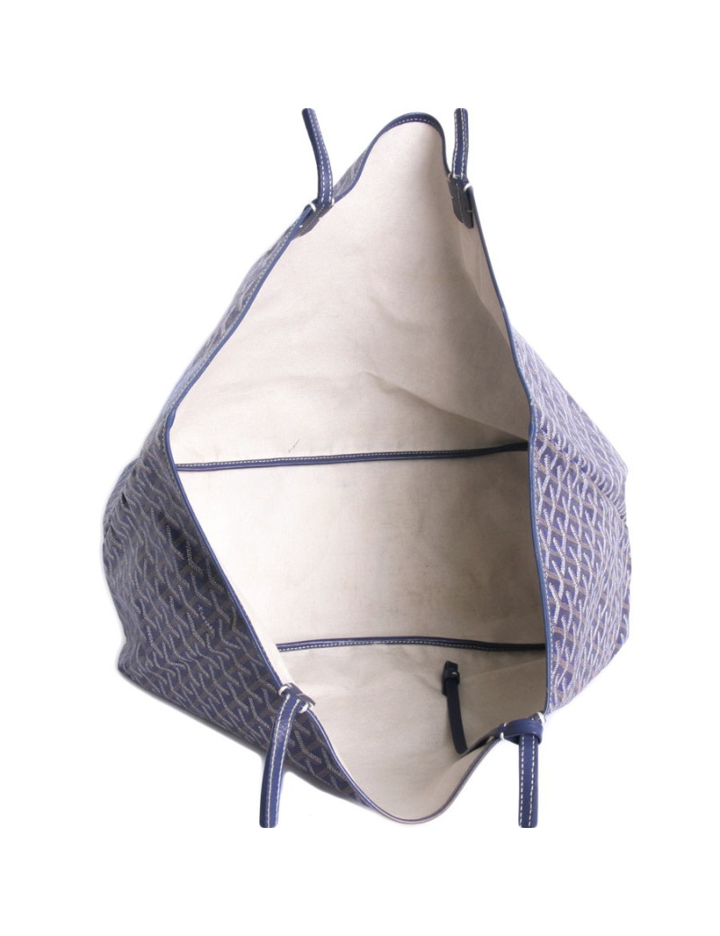 Sac "Saint Louis" GOYARD en toile enduite monogram violet 