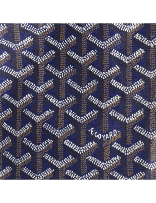 Sac "Saint Louis" GOYARD en toile enduite monogram violet 