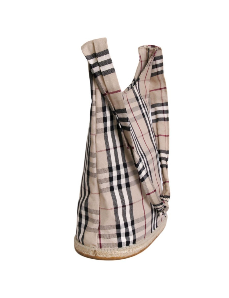 Bag wallet BURBERRY printed canvas tartan