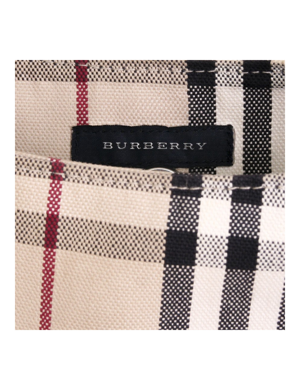 Bag wallet BURBERRY printed canvas tartan