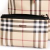 Bag with wallet BURBERRY tartan canvas