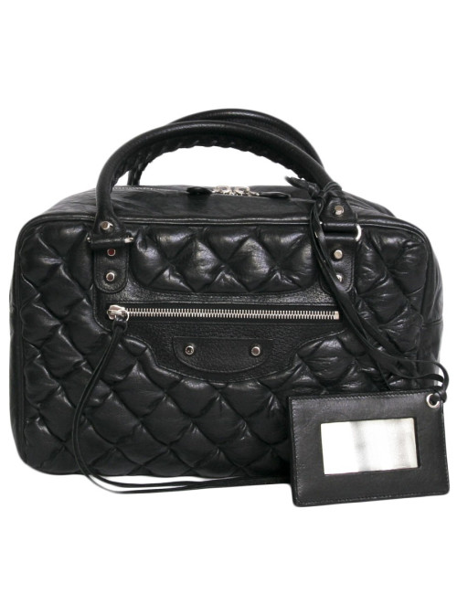 Sac BALANCIAGA matelassé en cuir souple