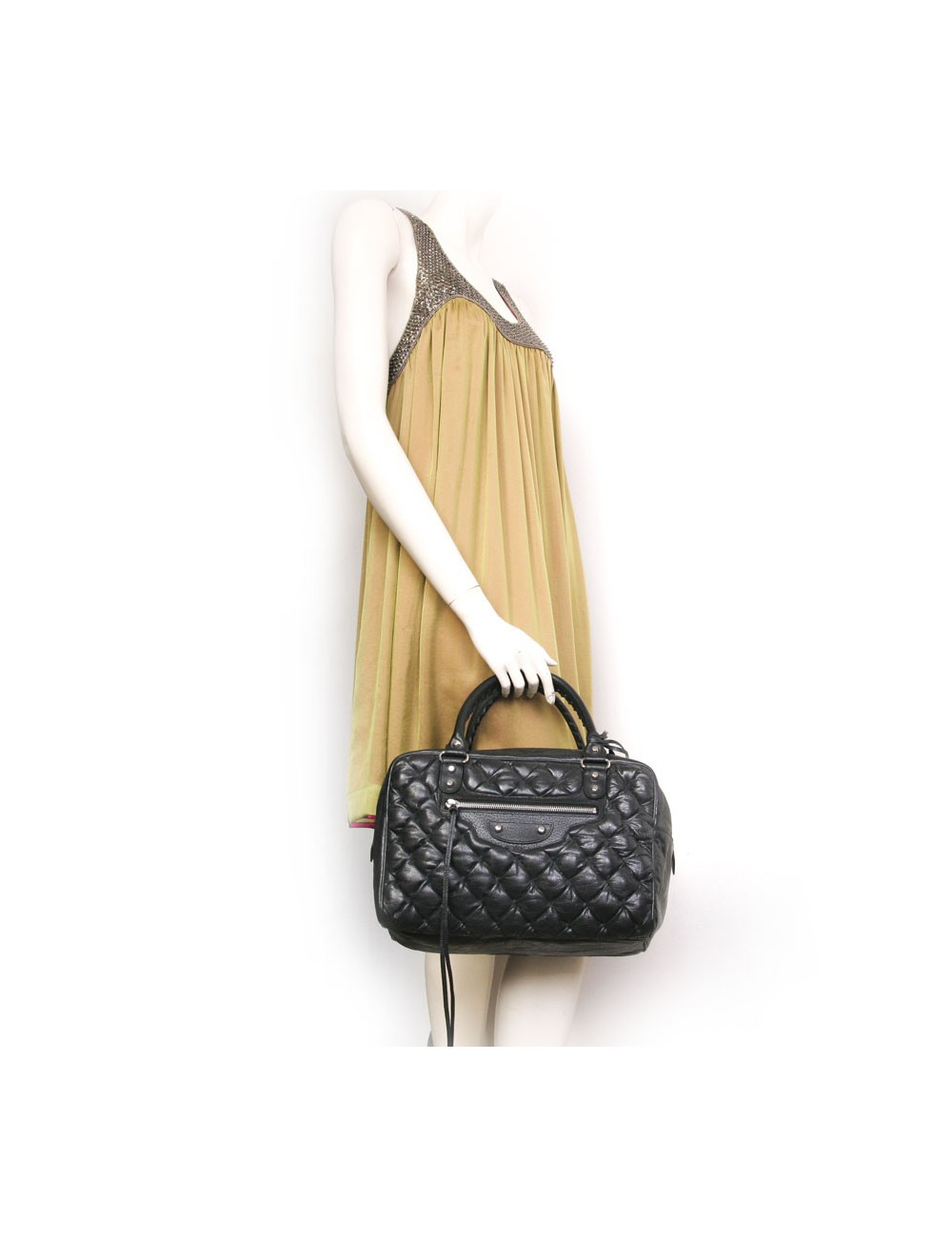 Sac BALANCIAGA matelassé en cuir souple