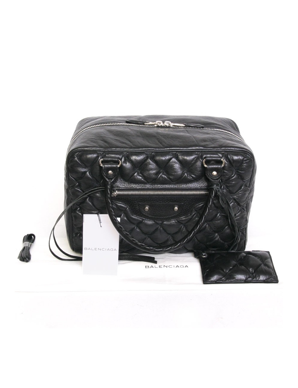 Sac BALANCIAGA matelassé en cuir souple