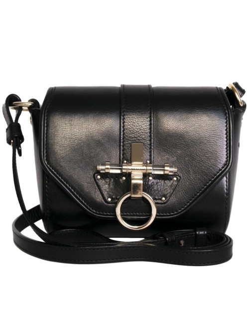 Sac "obsedia" GIVENCHY en cuir noir
