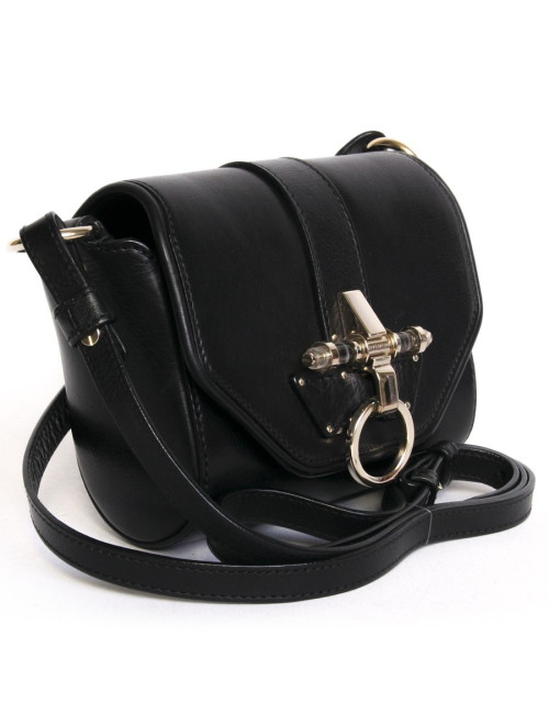 "Obsedia" GIVENCHY bag in black leather
