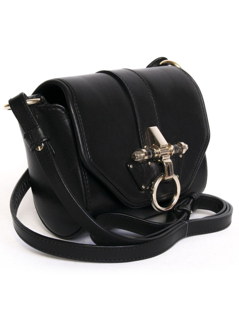 Sac "obsedia" GIVENCHY en cuir noir